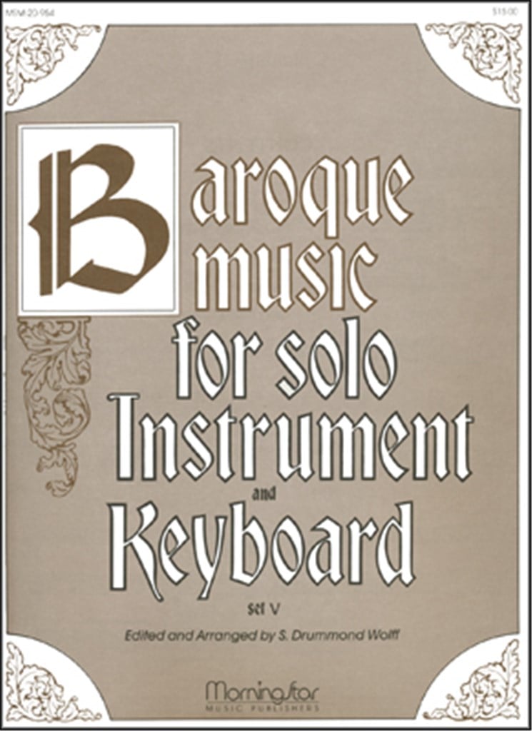Baroque Music for Solo Inst. & Keyboard, V